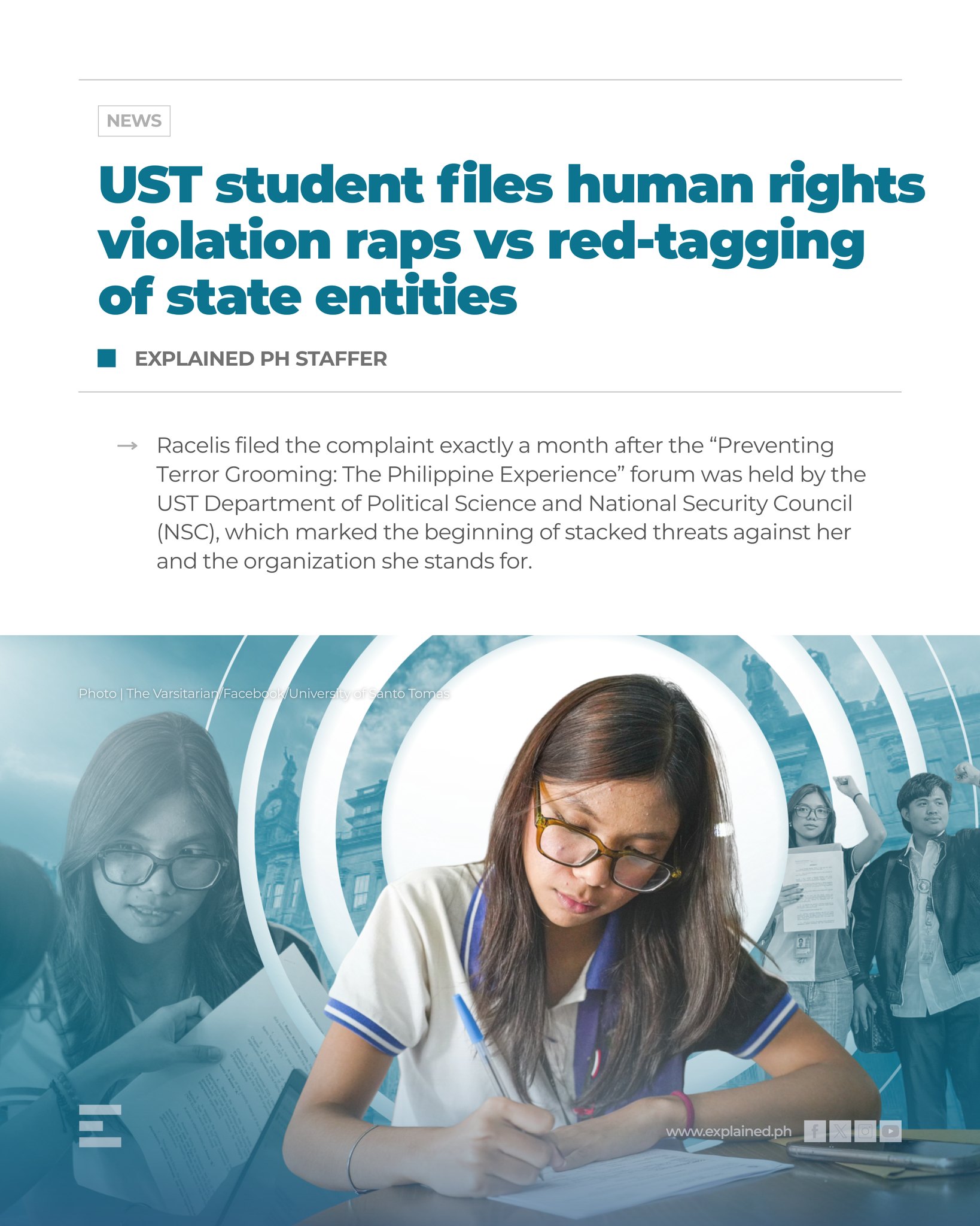 Explained - University of Santo Tomas (UST) student Raven Kristine ...