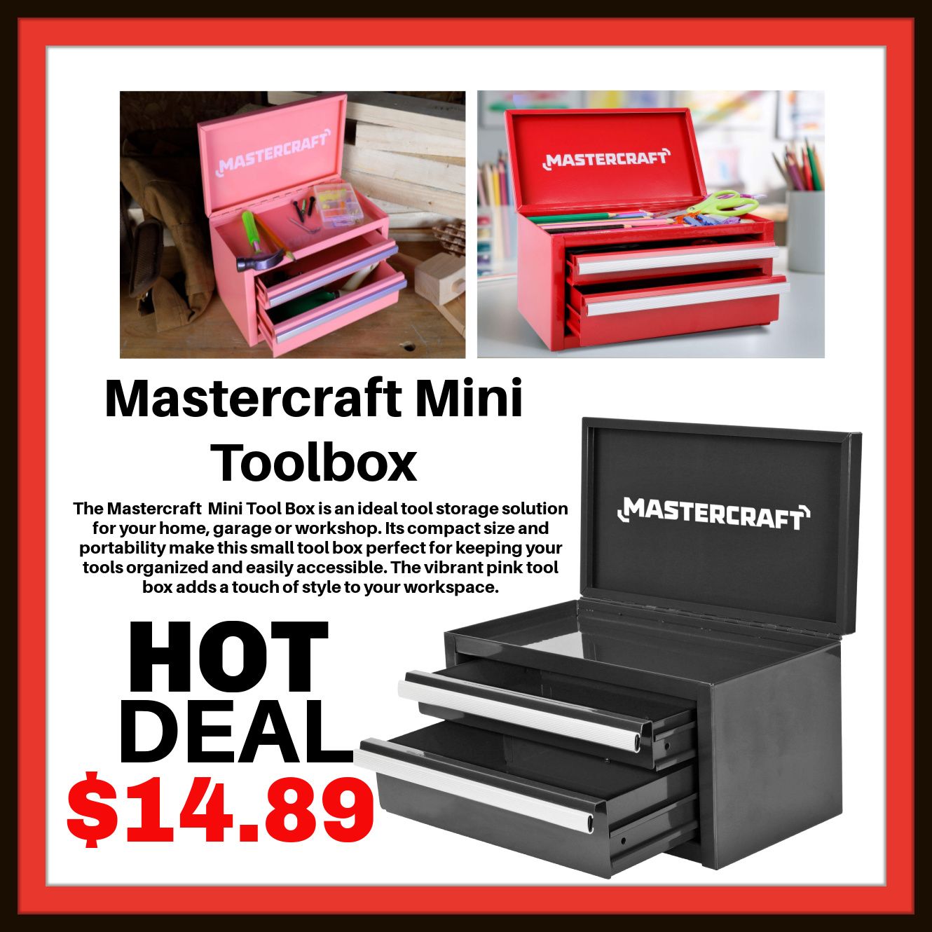 Canadian Tire - “The Mini Toolbox With Big Attitude”... | Facebook