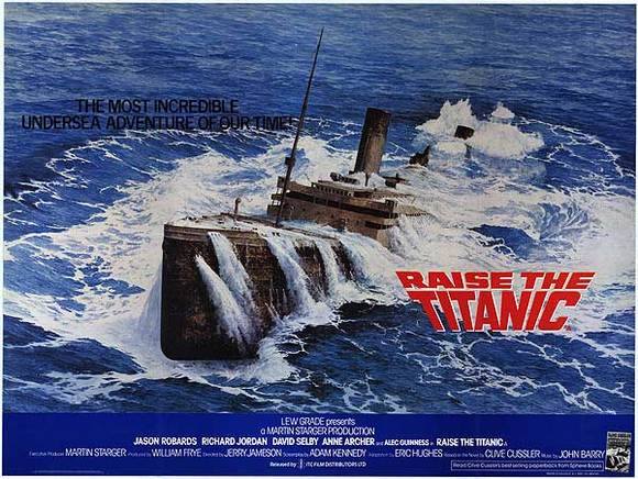 Raise the Titanic movie review with stellar cast and John Barry