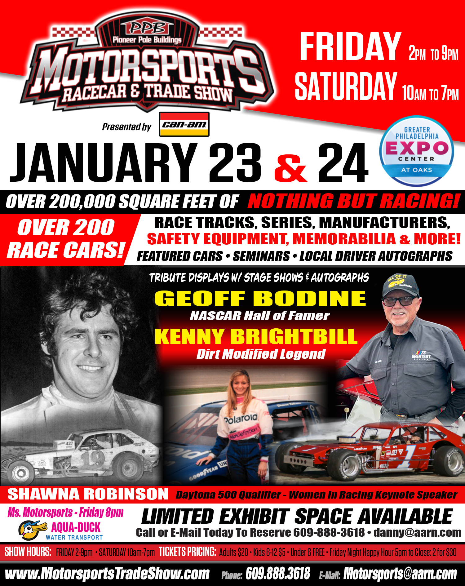 Motorsports - JANUARY 23 & 24 Greater Philadelphia Expo Center ...