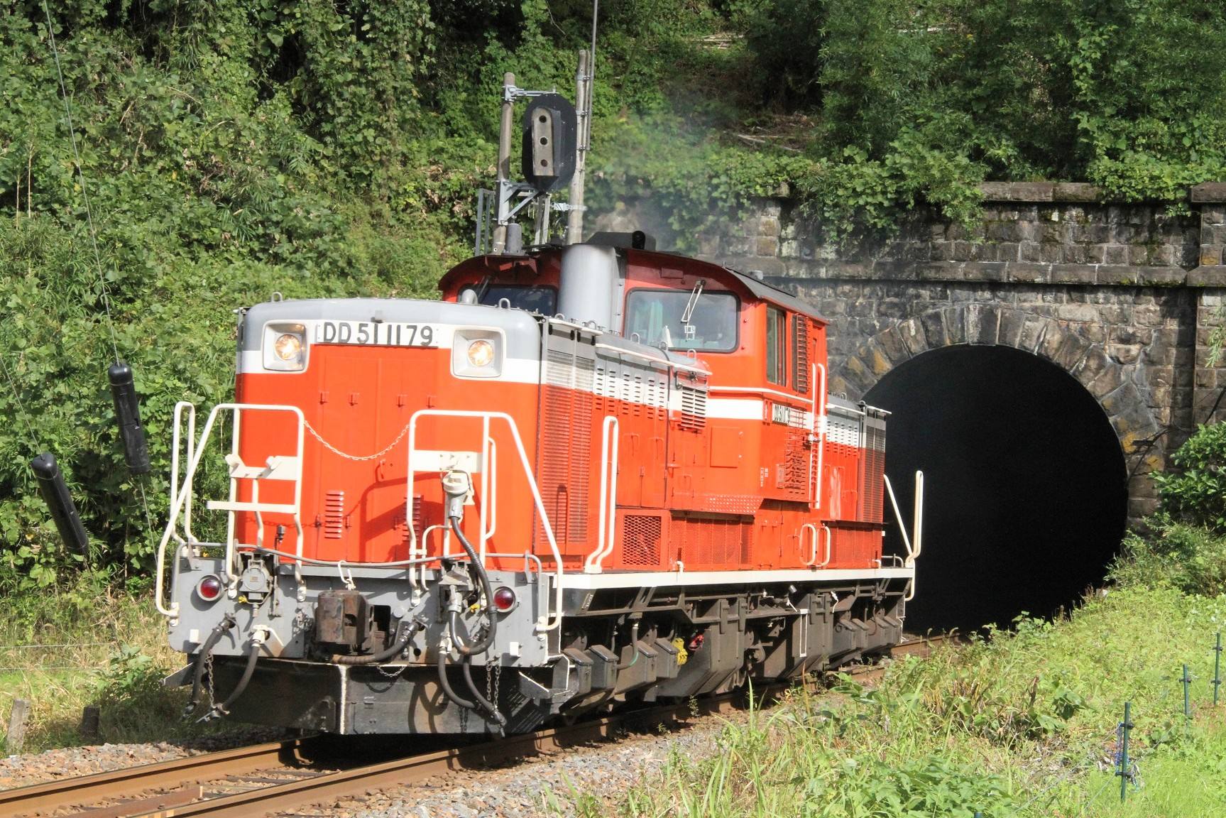 663)後藤総合車両所DD51(1179・1186)です。 20年前に寝台特急出雲号