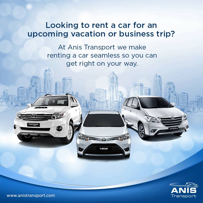 Anis Transport - Looking to rent a car for an upcoming vacation or ...