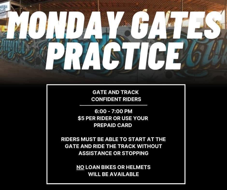 🏁 MONDAY GATES PRACTICE (13/10) This... - Jingili BMX Club | Facebook