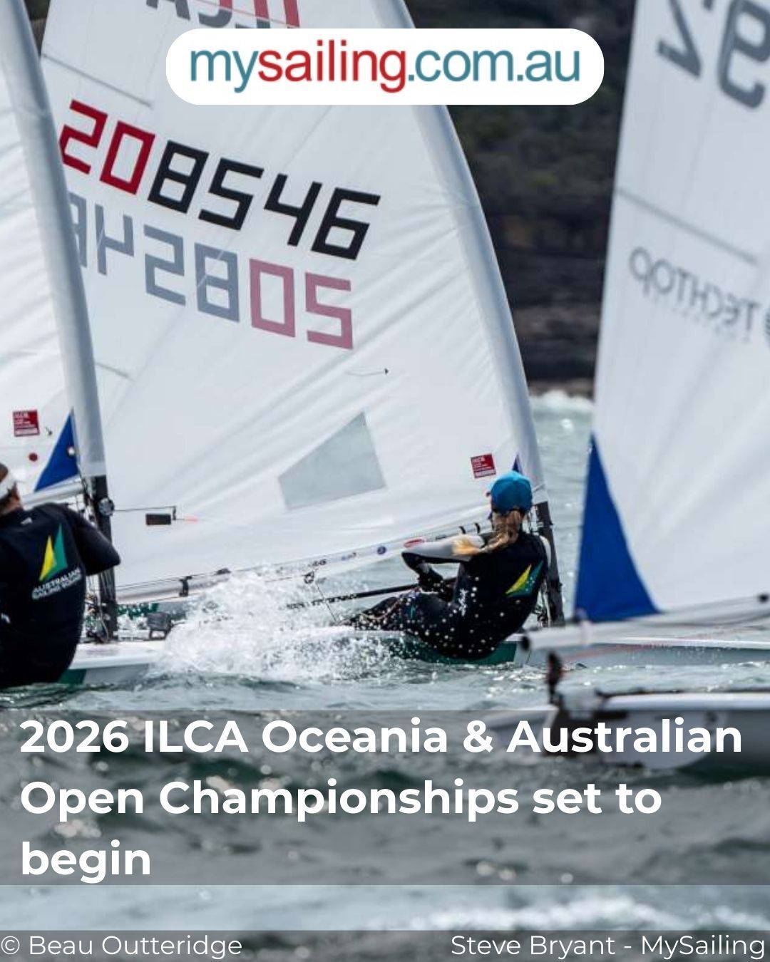 Mysailing - 2026 ILCA Oceania & Australian Open Championships set to ...