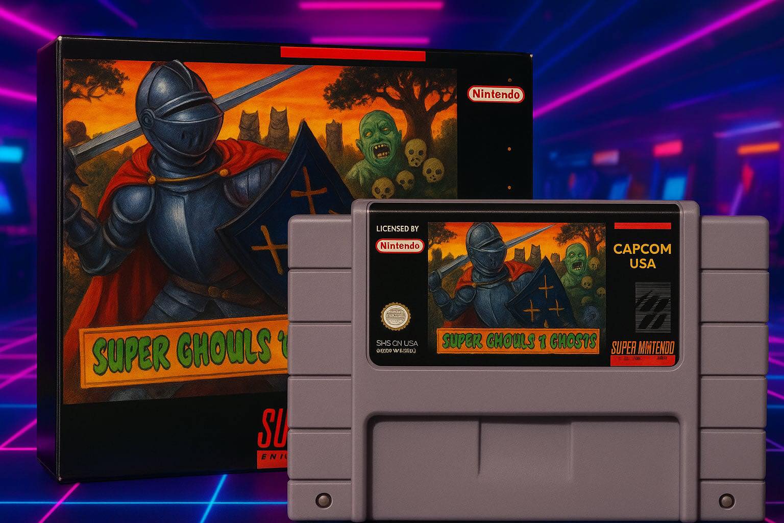 PS1 : Capcom Retro Game Collection Vol. 2 * Ghosts 'n Goblins