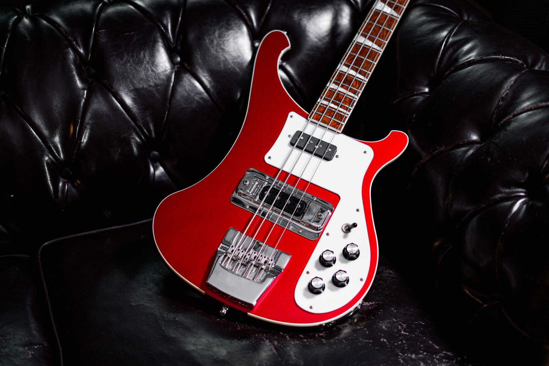 2015 Rickenbacker 4003S bass in ruby red