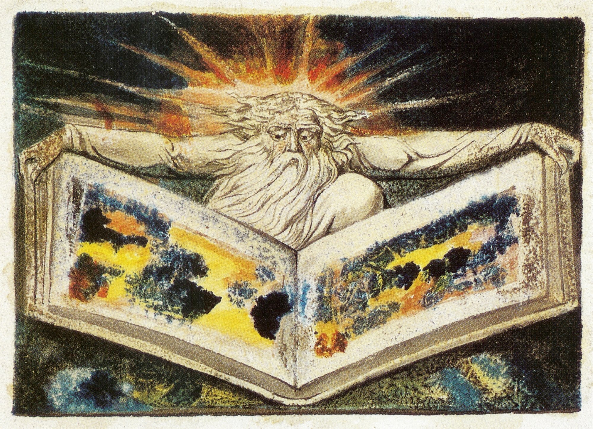 William Blake's 'The First Book of Urizen' frontispiece