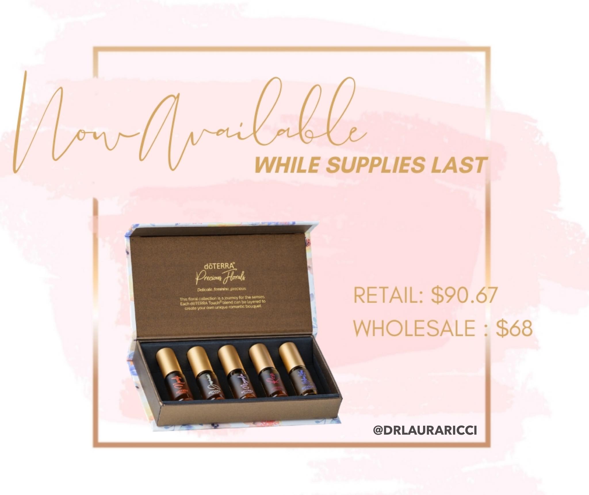 Get the exclusive Mother's Day collection—a set of floral oils as