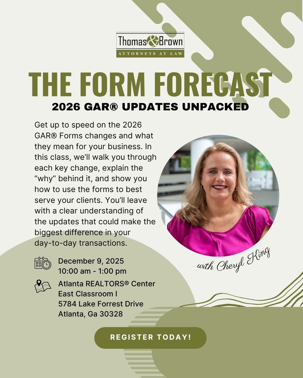 Thomas - 📋 Ready to get ahead of the 2026 GAR® Form changes? 📋 Join ...