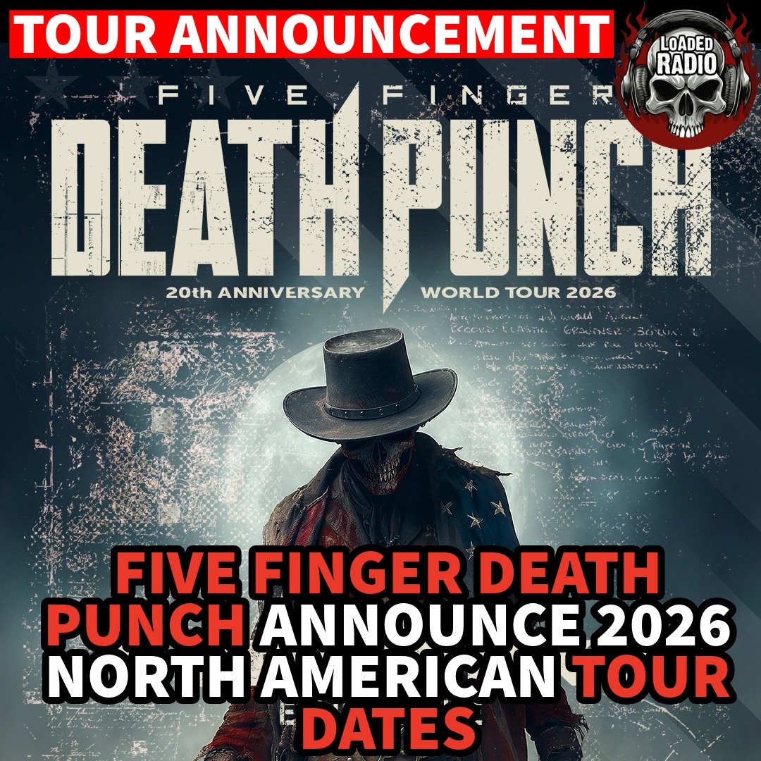 ⚠ JUST ANNOUNCED! Five Finger Death Punch is coming to the