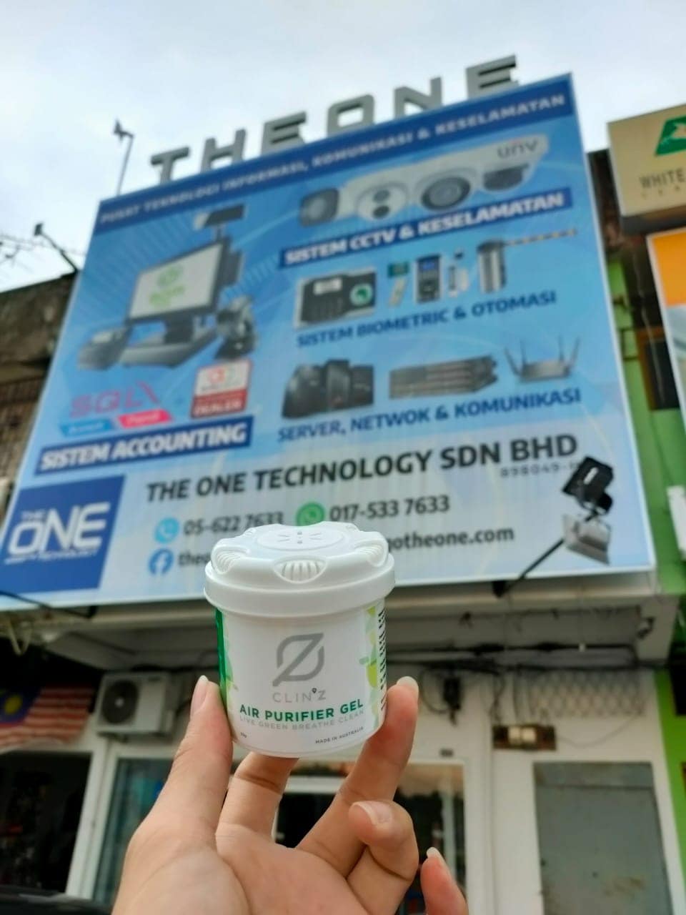 ClinZ - 感谢The One Technology Sdn Bhd (SI Center)...