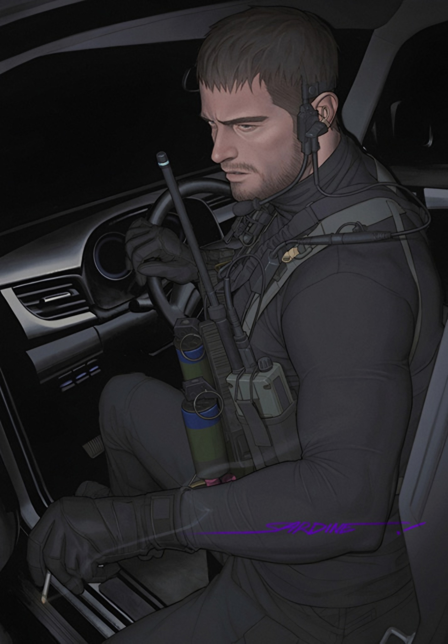 Chris Redfield | Resident Evil Village ? Art/Cr: @Sardine 