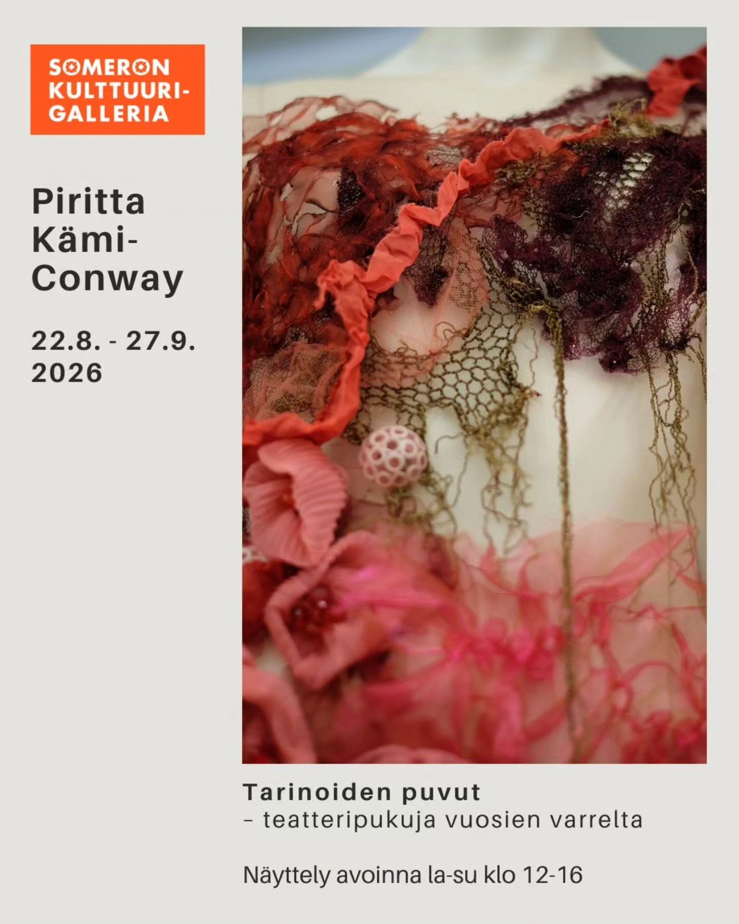 Piritta Kämi-Conway – Tarinoiden puvut