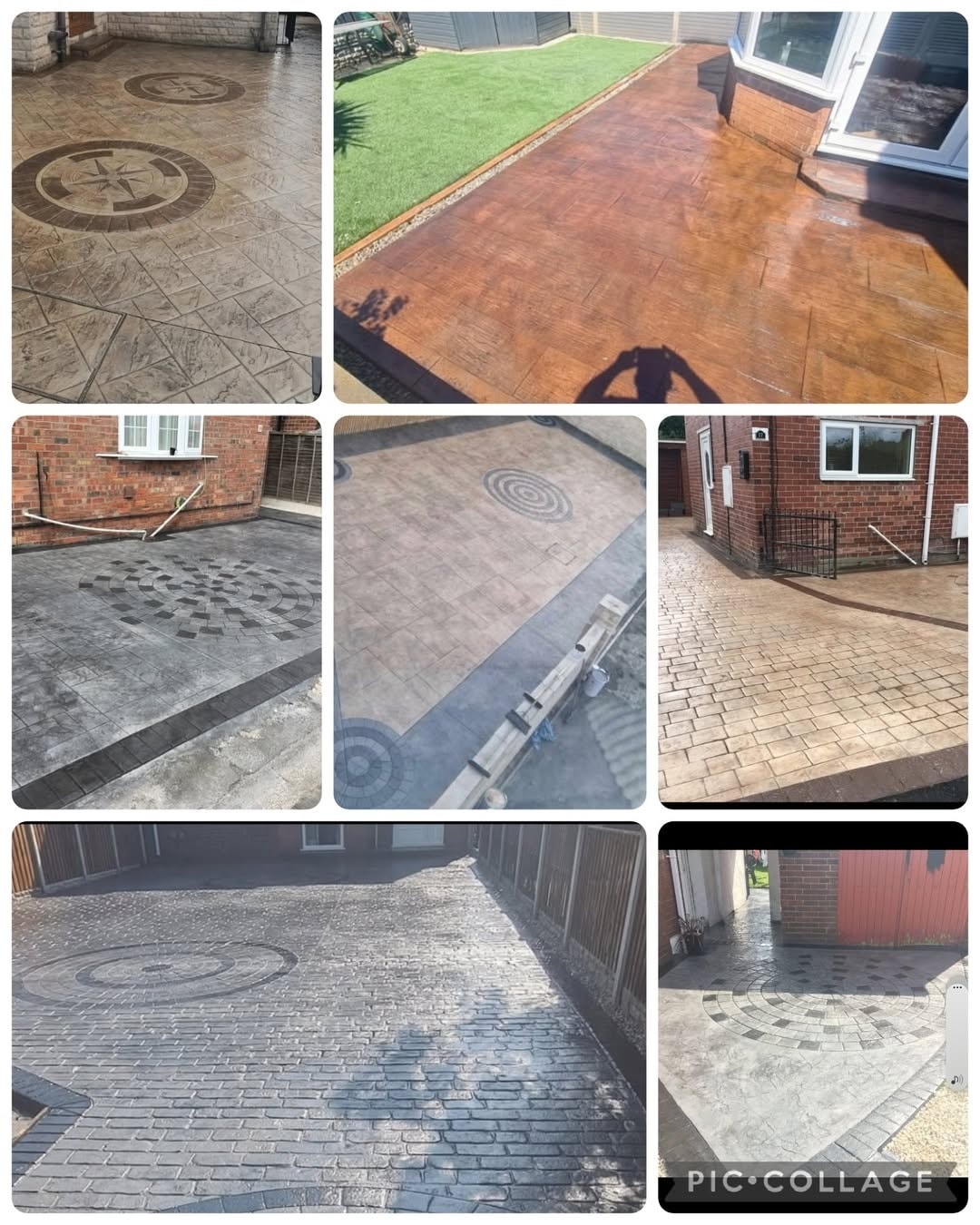 Pattern Concrete Specialists R C Pattern Print | Doncaster