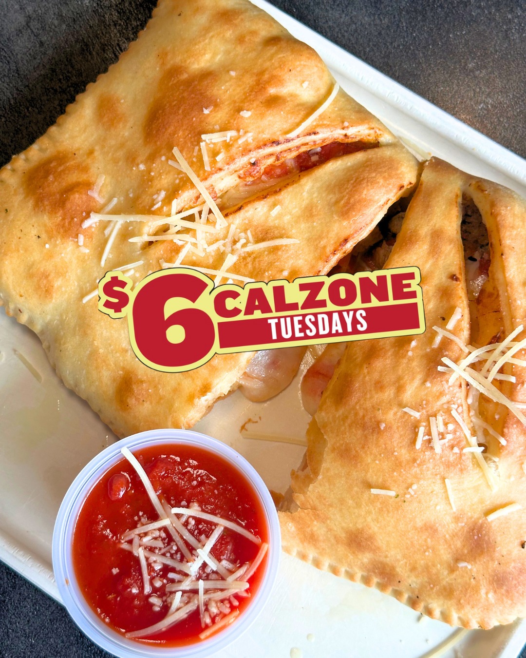 Ledo - MONDAY DEAL: $6 Made to Order Calzones or Stromboli! ORDER NOW ...