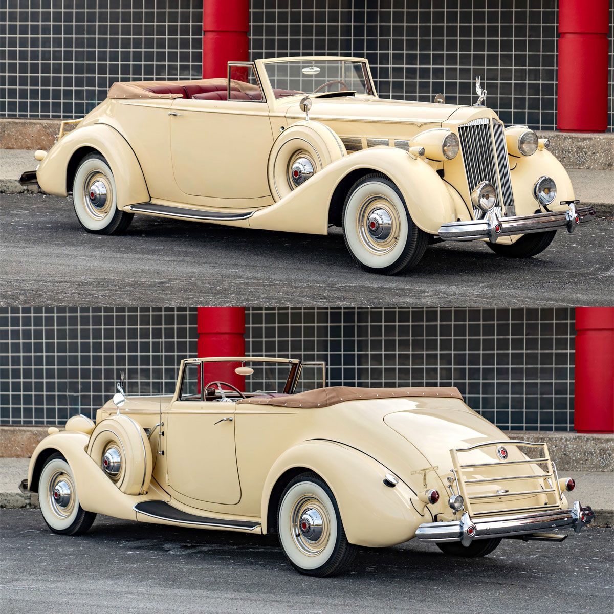 1937 Packard Series 1501 Super Eight Convertible Victoria