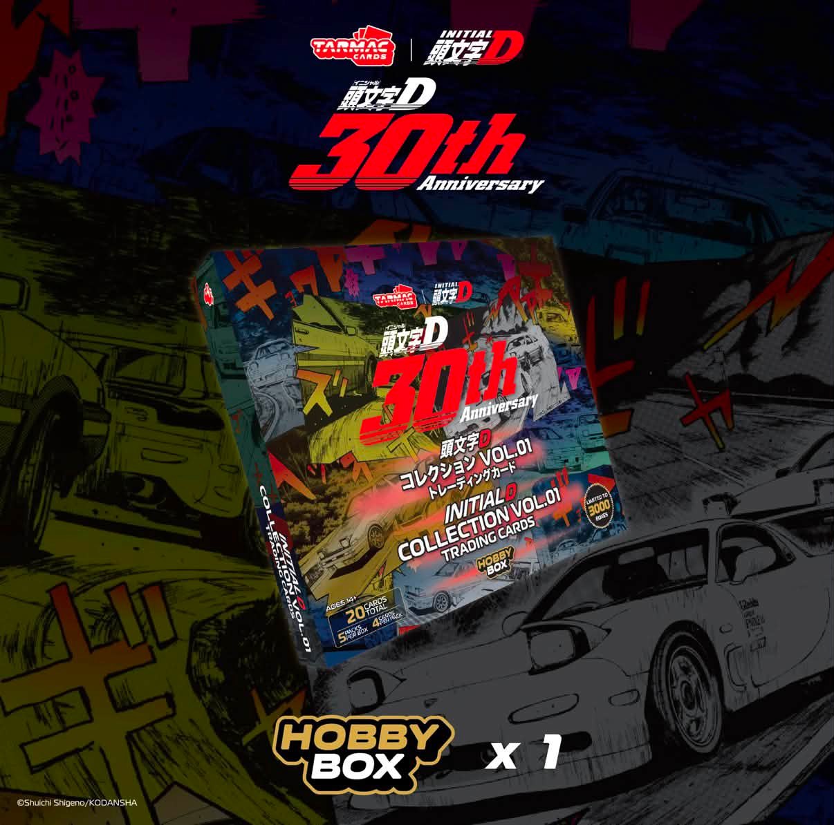 Tarmac Cards x Initial D Collection Vol.01 - 30th Anniversary