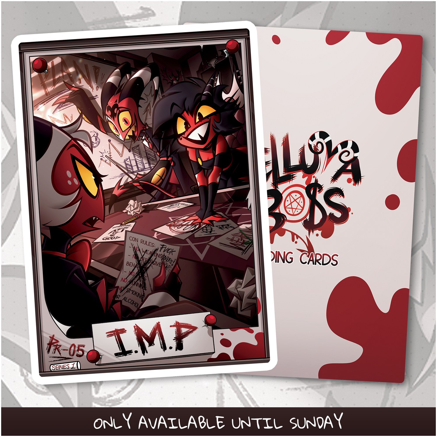 helluva boss トレカ SINFULLY IN LOVE PR-03 Helluva Boss promo
