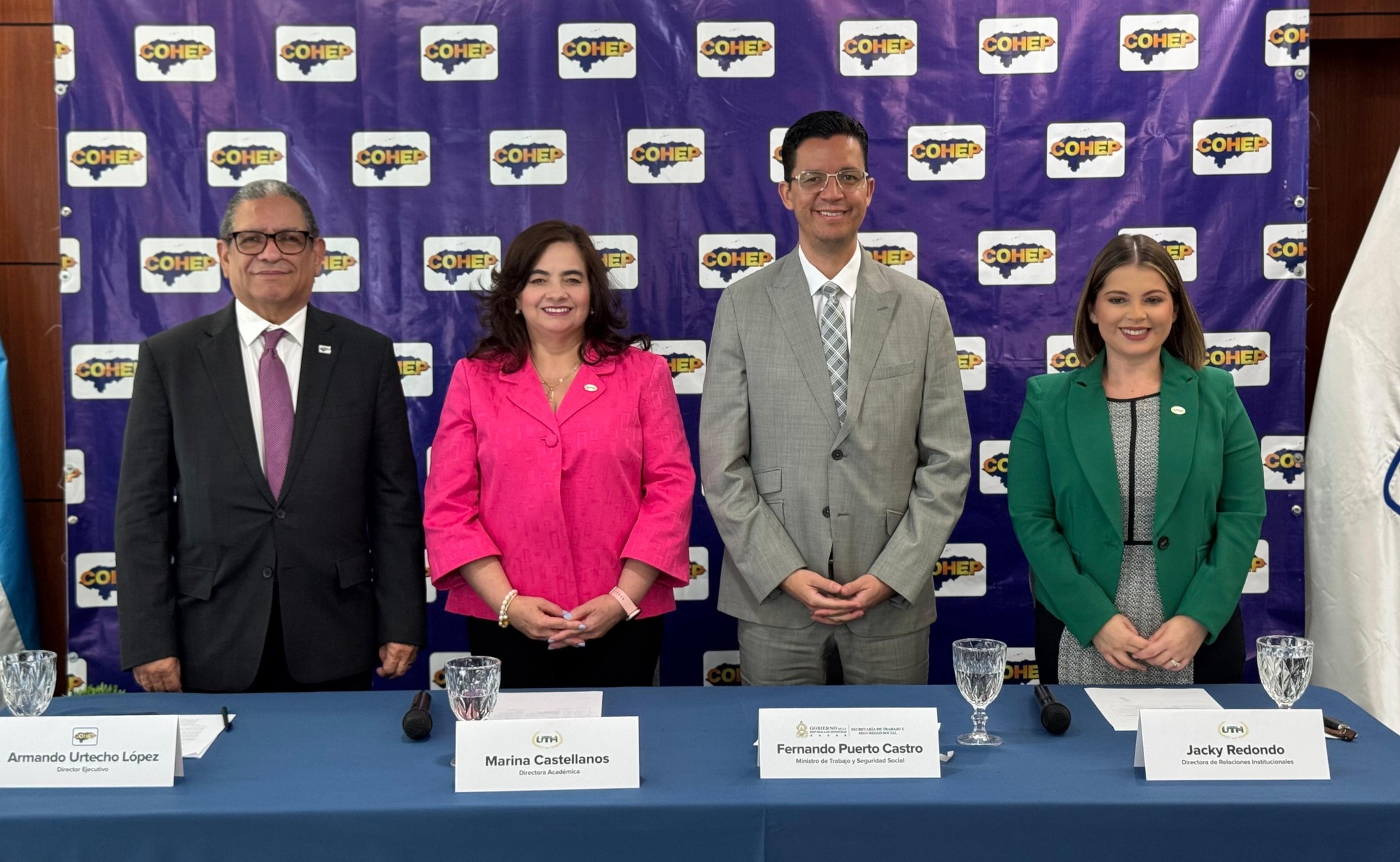 Cohep-Oficial - #COHEP y la @uthedu han unido esfuerzos para realizar ...