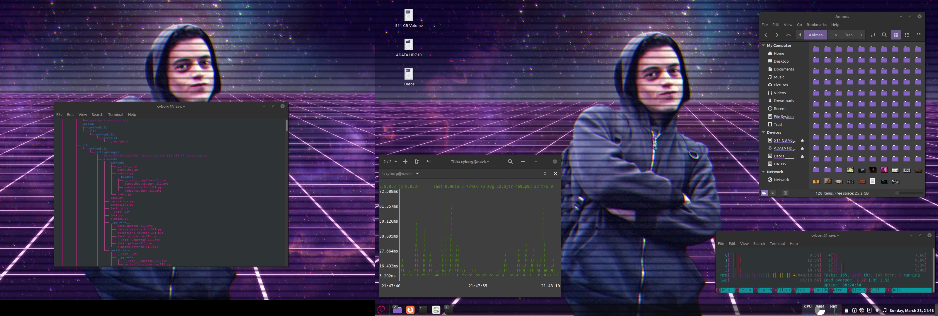 Cyberpunk GNU/Linux