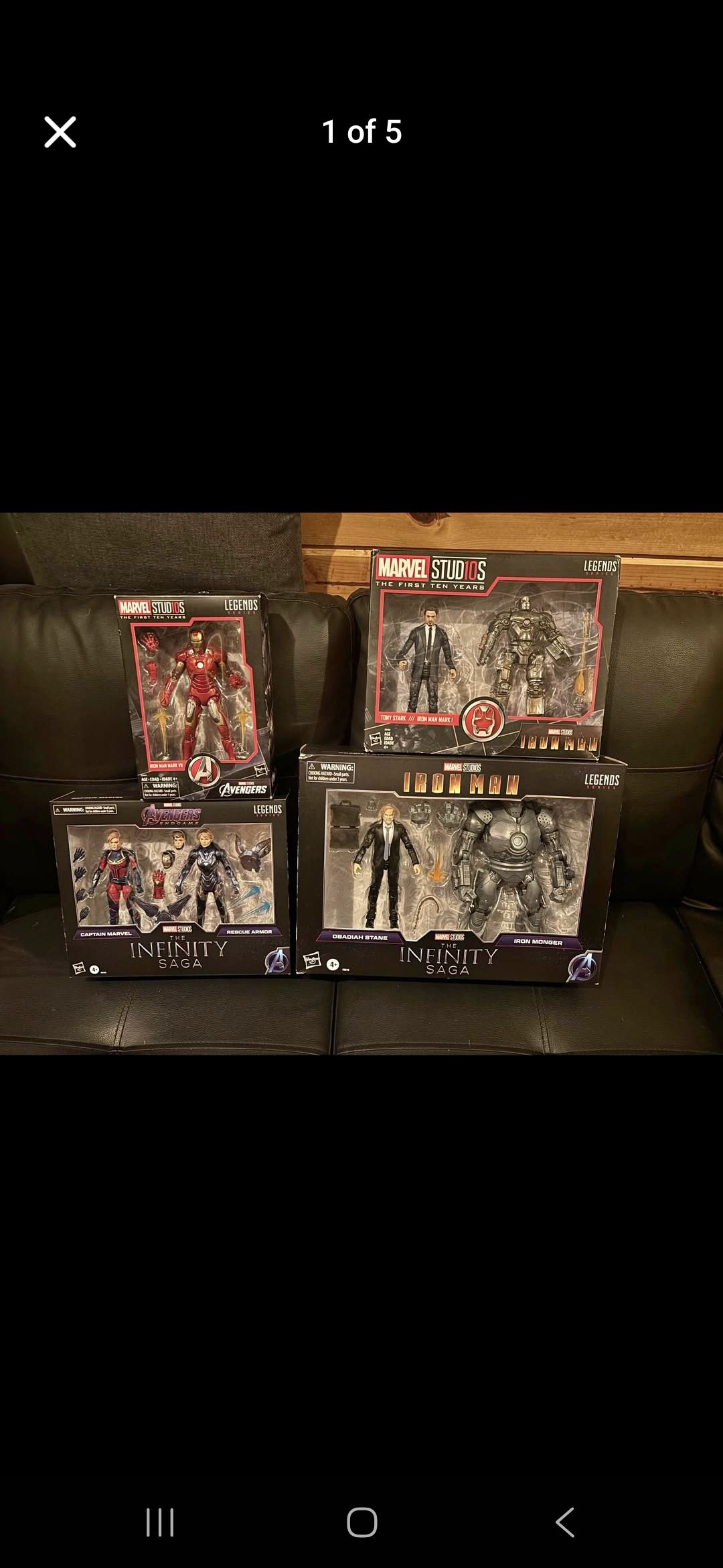 S.H.Figuarts アイアンマン　マーク３ Purchase of large Ninjago minifig collection