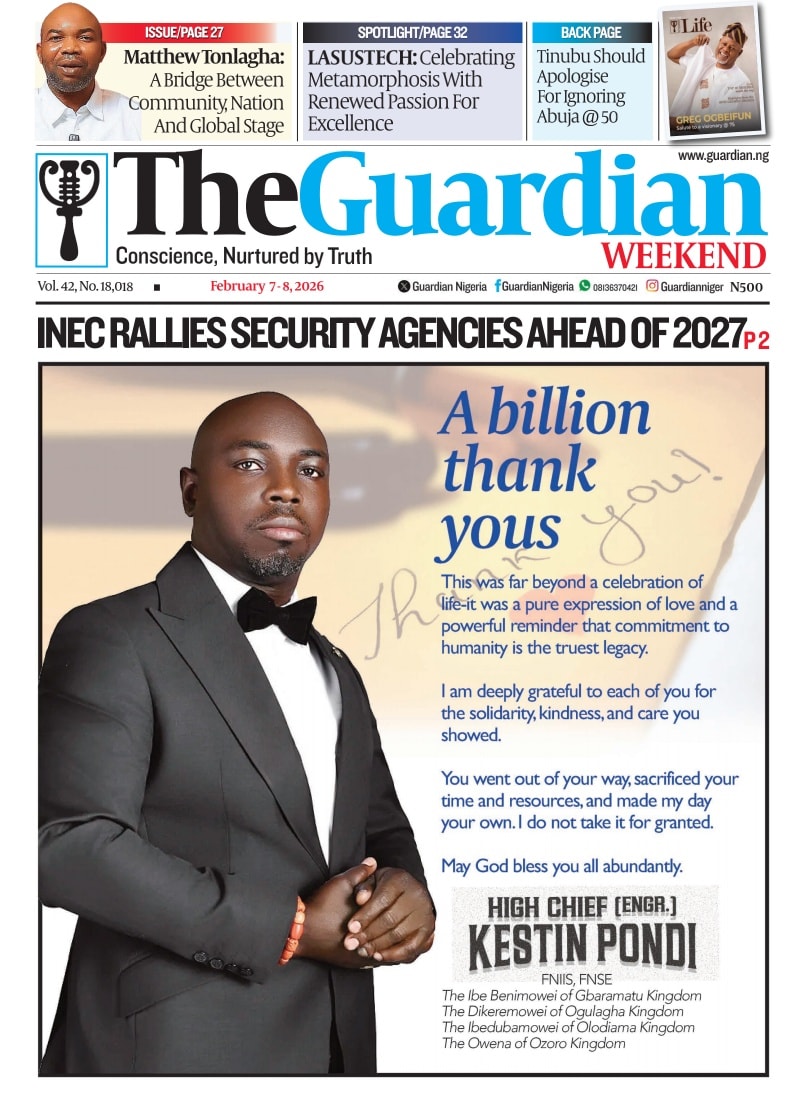 These are the headlines in today’s... - Guardian Nigeria | Facebook