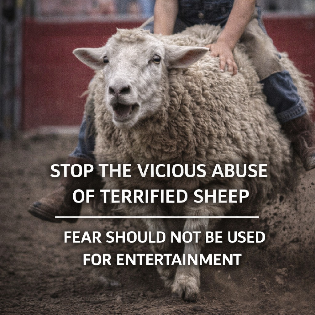 The Animal - Sheep are being chased, ridden, and terrified for ...