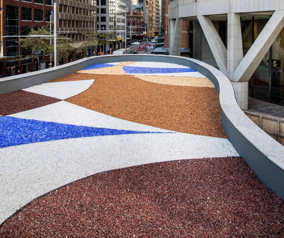 Grosvenor - Rose Seidler Mural // In 2016, Grosvenor Place unveiled the ...