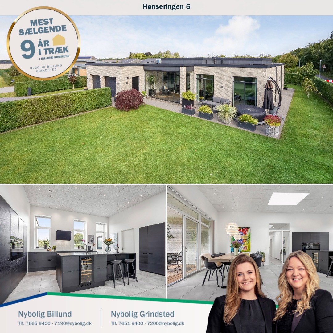 Nybolig - 🏡 ELEGANT VILLA KLAR TIL NY EJER 🏡 Oplev denne eksklusive ...