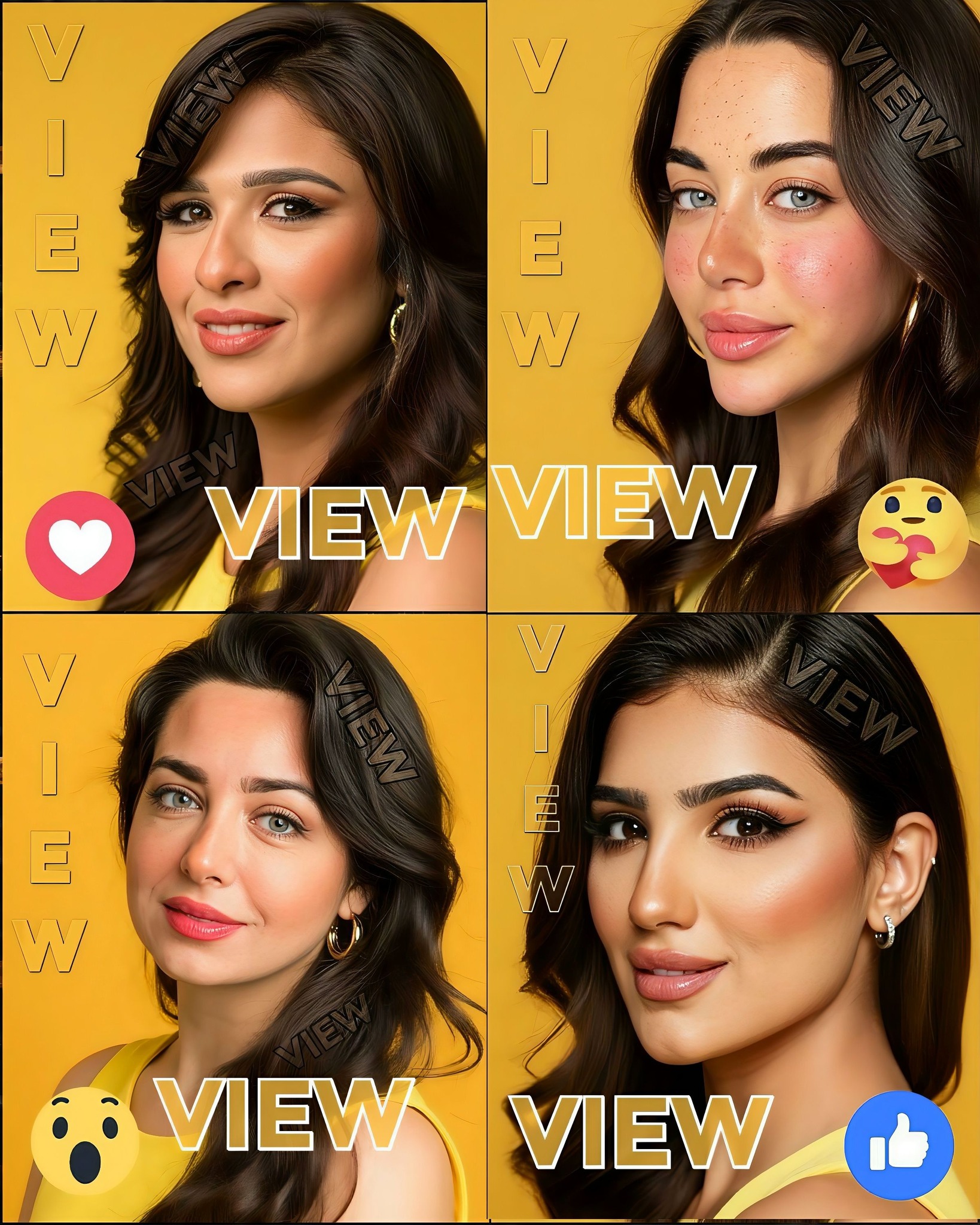 𝗩𝗜𝗘𝗪 - مقارنة سريعة : مين فيهم اللون الأصفر منوّر جمالها أكتر؟ 💛 #مي ...