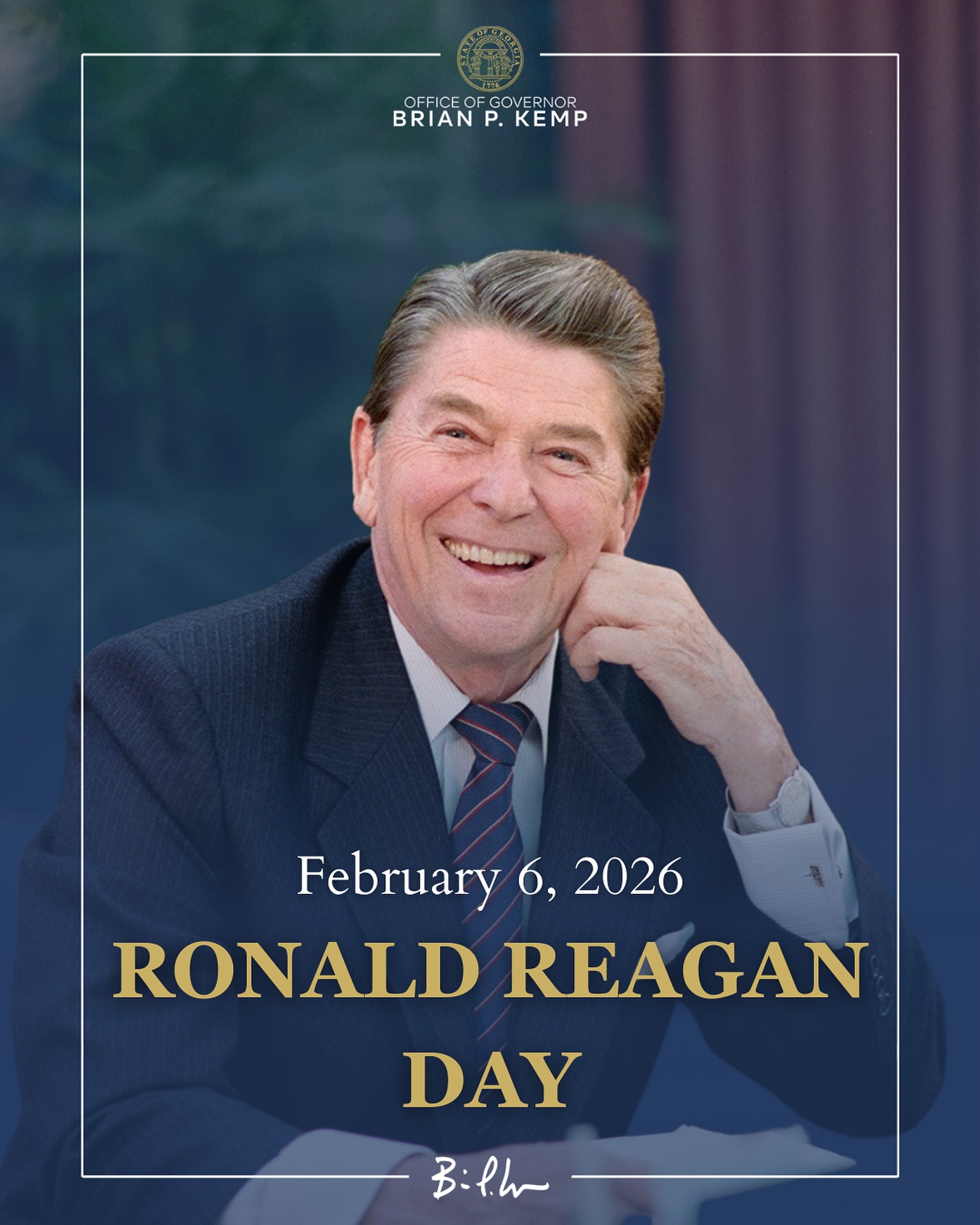 Today we honor the legacy of our... - Governor Brian Kemp | Facebook