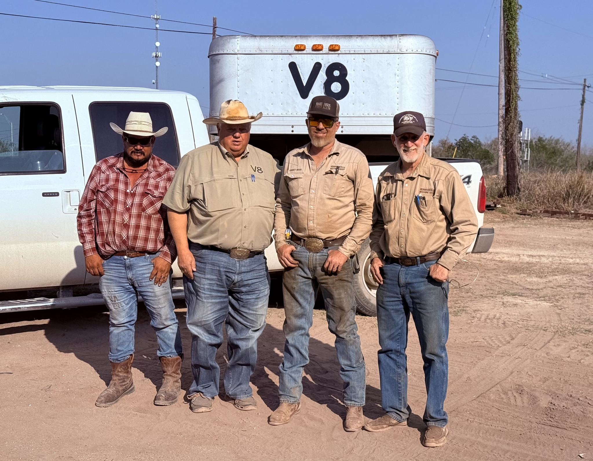 Hebbronville - Dad and I got a visit today from longtime family friend ...