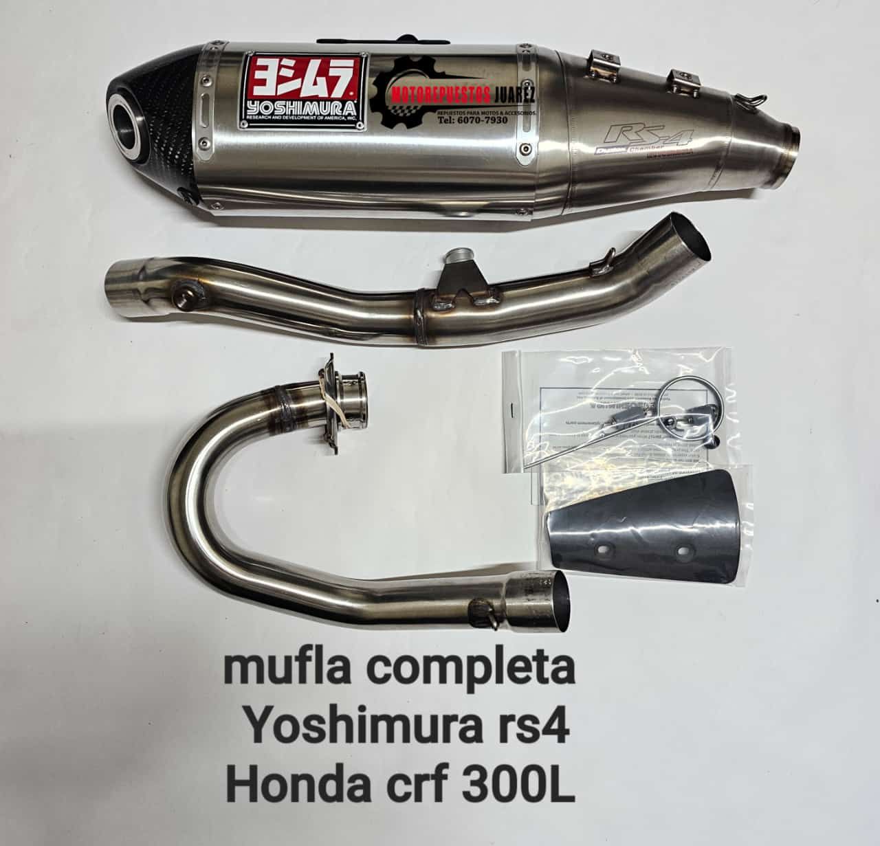 MOTO - Muflas crf 300L yoshimura disponibles para entrega inmediata ...