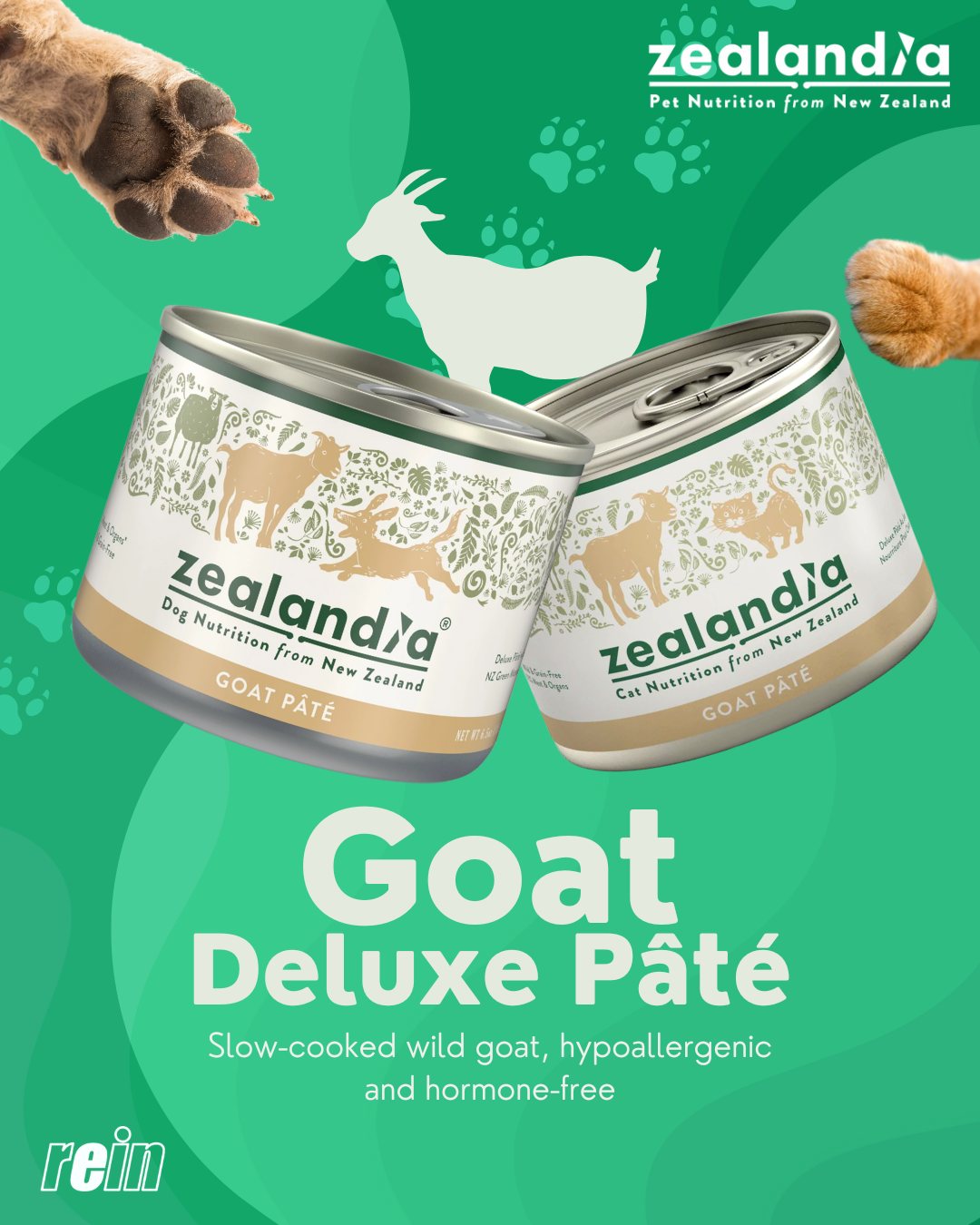 Zealandia - 🐐 Zealandia Deluxe Pâté – Wild Goat Formula 🥩 Nourish your ...