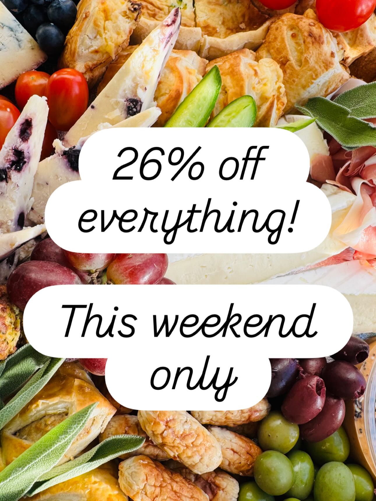 26% off everything, this weekend... - Graze Away with H x | Facebook