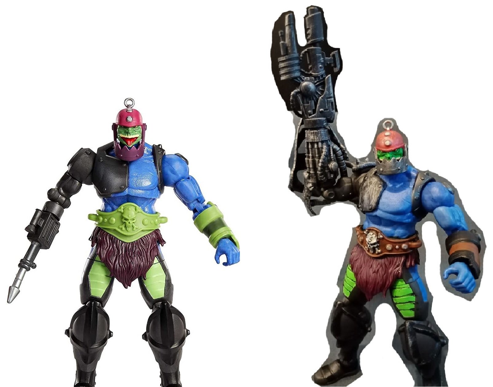 Custom Masterverse Trapjaw 200x style figure with 3D printed parts