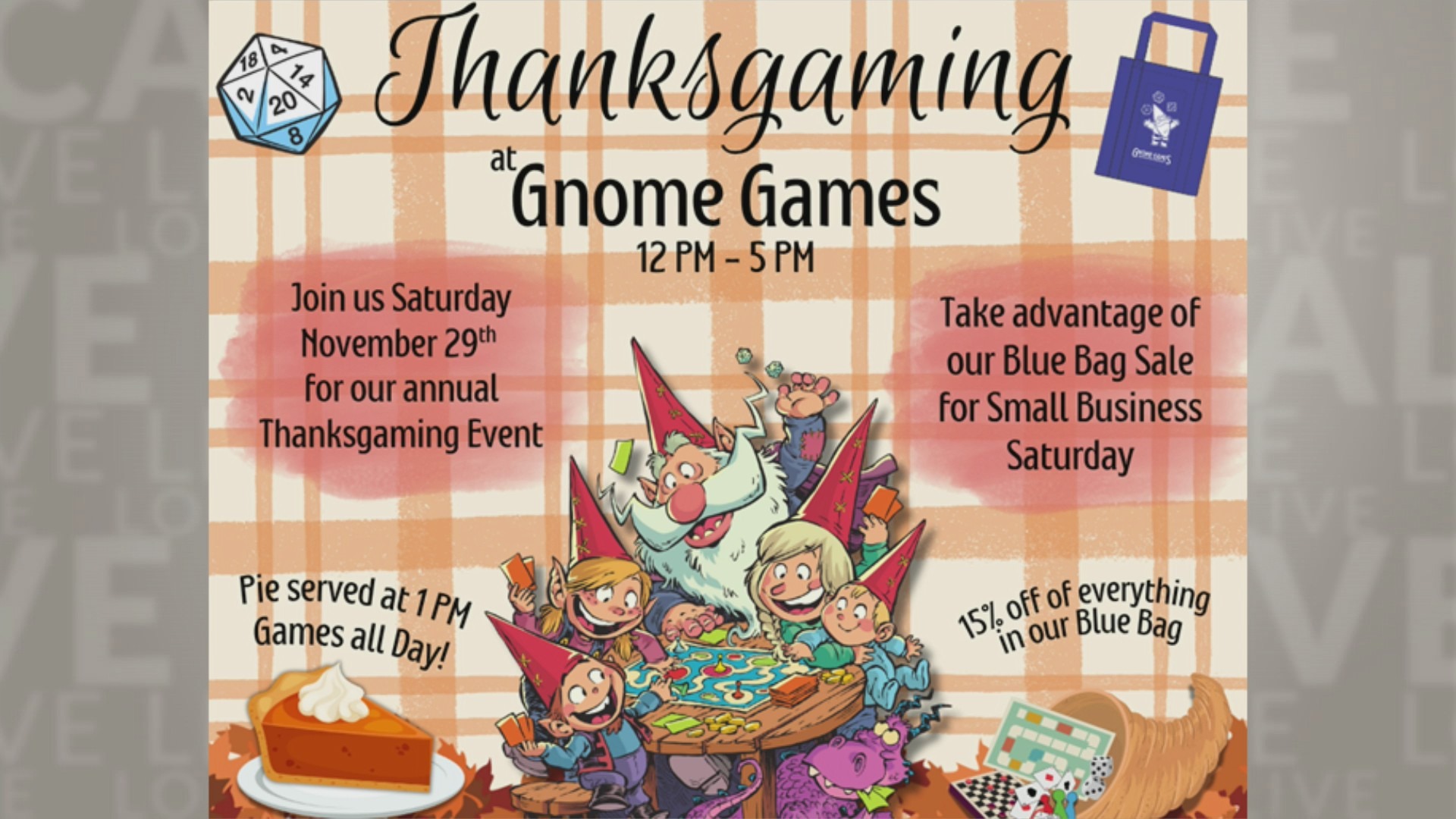 Local 5 Live - 🎲🦃 The Thanksgiving fun doesn’t have to... | Facebook