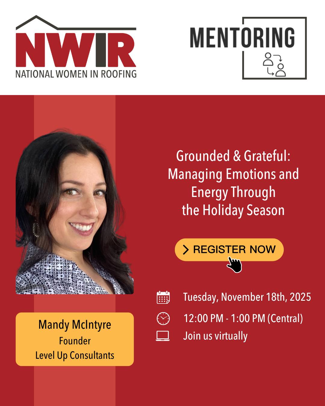 The holidays bring lights,... - National Women In Roofing | Facebook