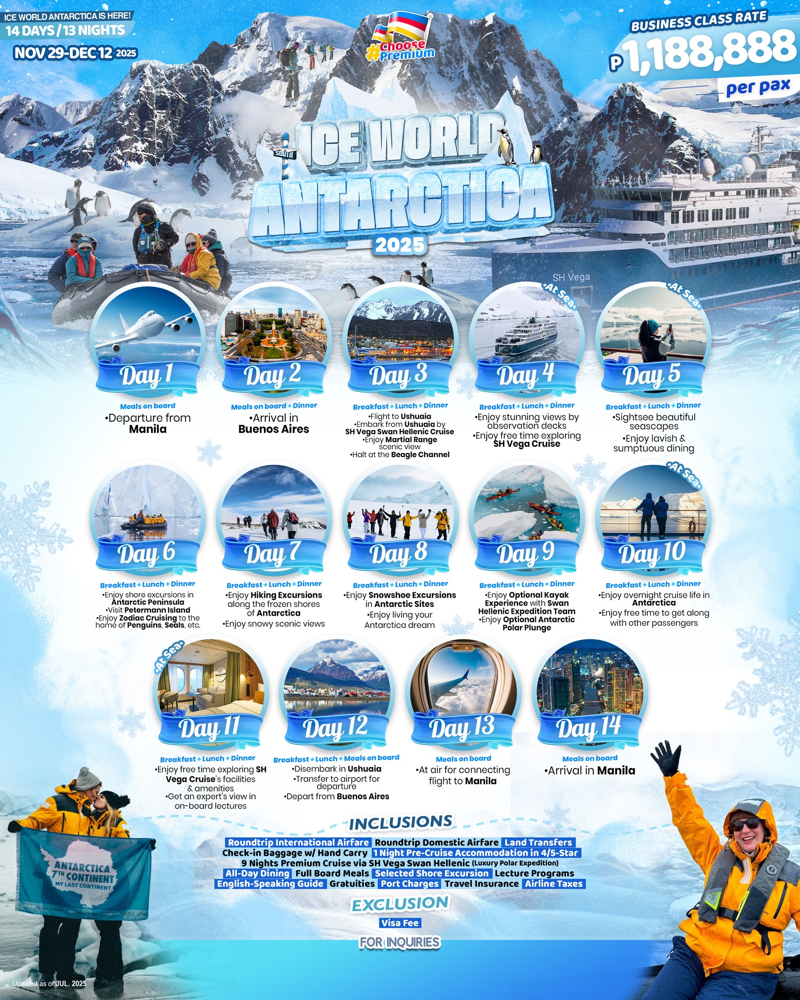 BagsAndGO - 🧊🐧 ICE WORLD ANTARCTICA 2025! The Ultimate Luxury ...