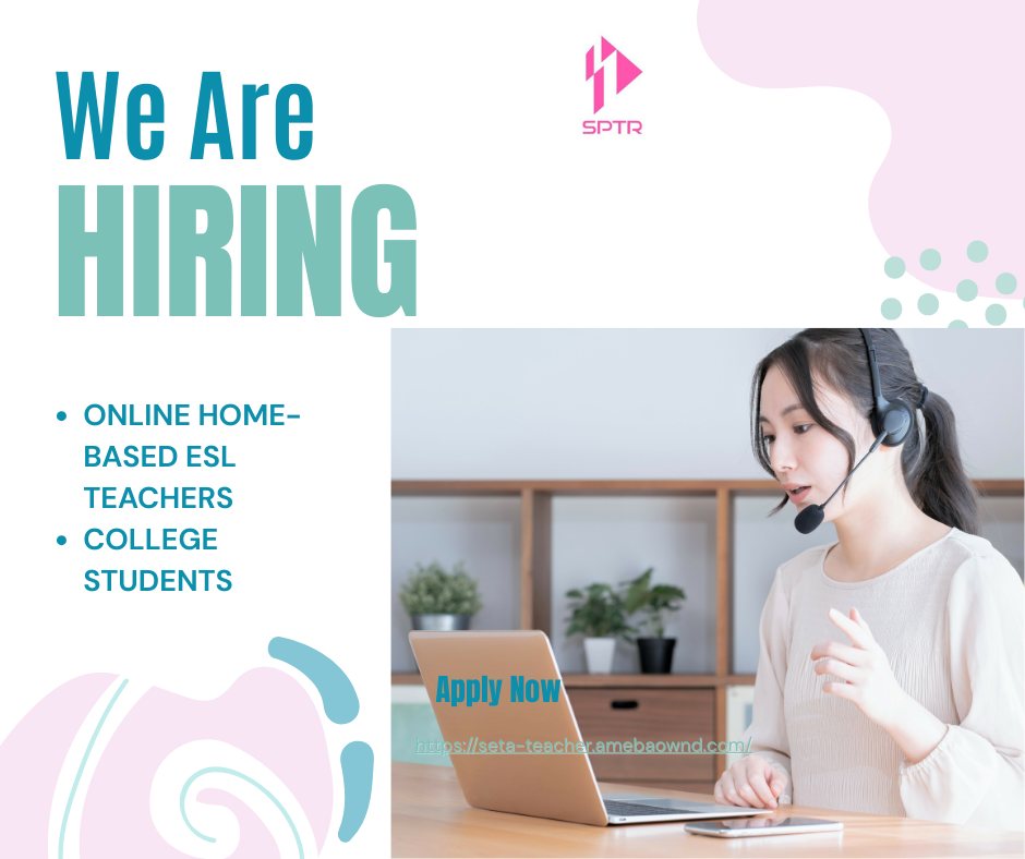 SPTR- Japan - 🚀 WE’RE HIRING! 🌏 Do you love teaching and... | Facebook