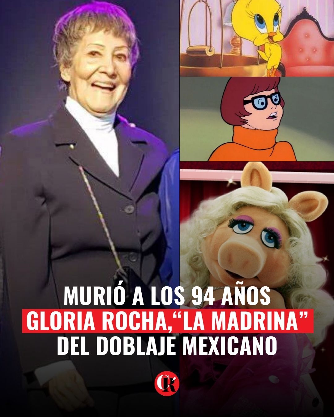 Contra - 🕊️Gloria Rocha Contreras, histórica actriz de doblaje ...