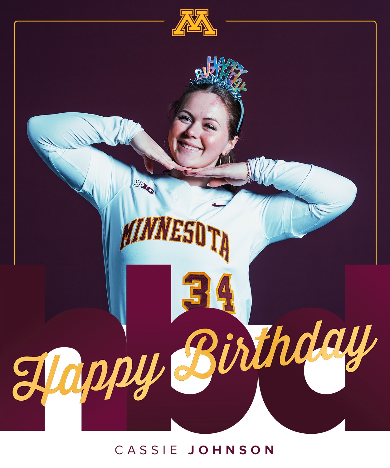 Happy Birthday 3️⃣4️⃣! 🎉🙌 #GSB | #Birthday