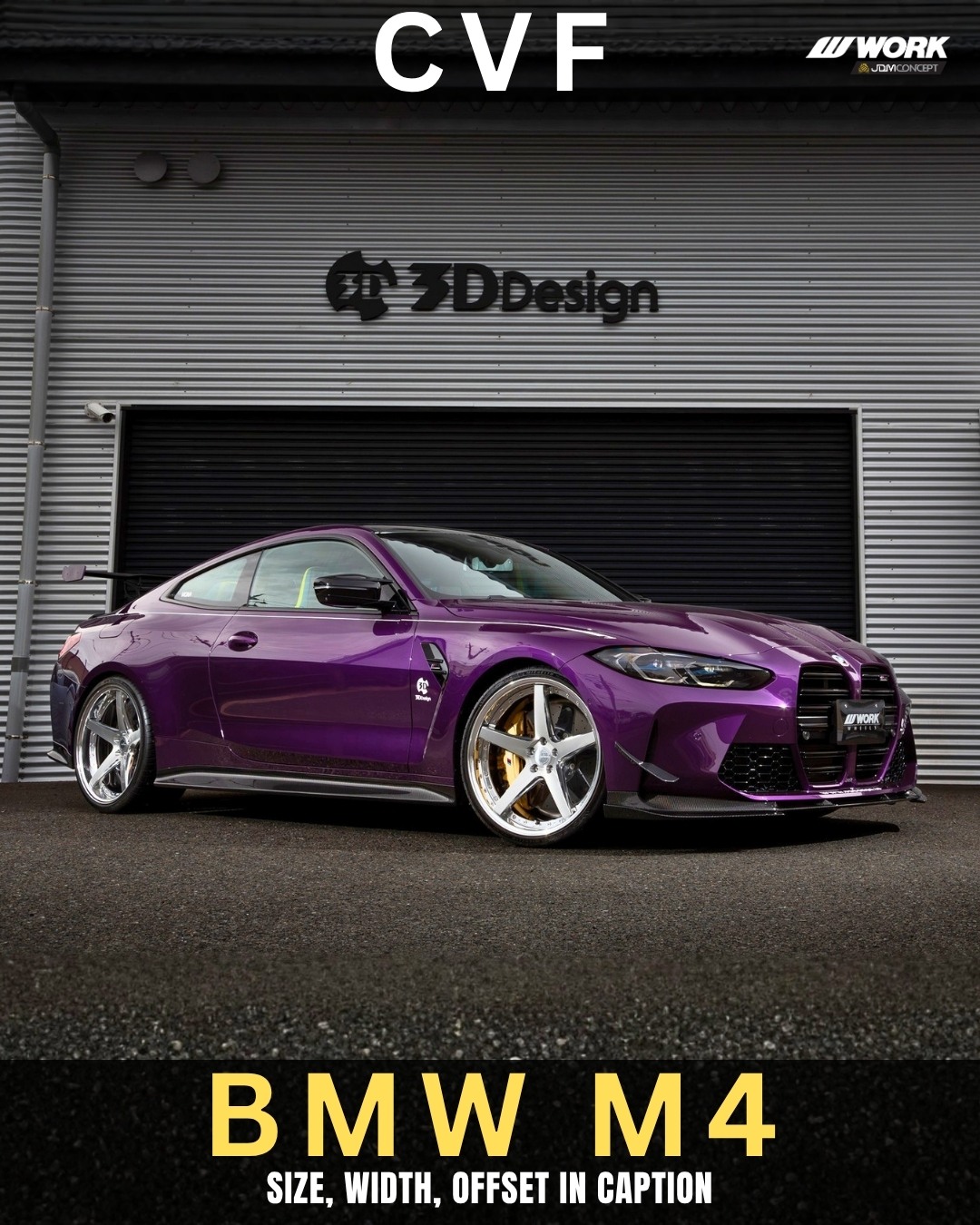 JDM - GT5-1P // JDM Concept X Work Wheels // Blue Limited Edition