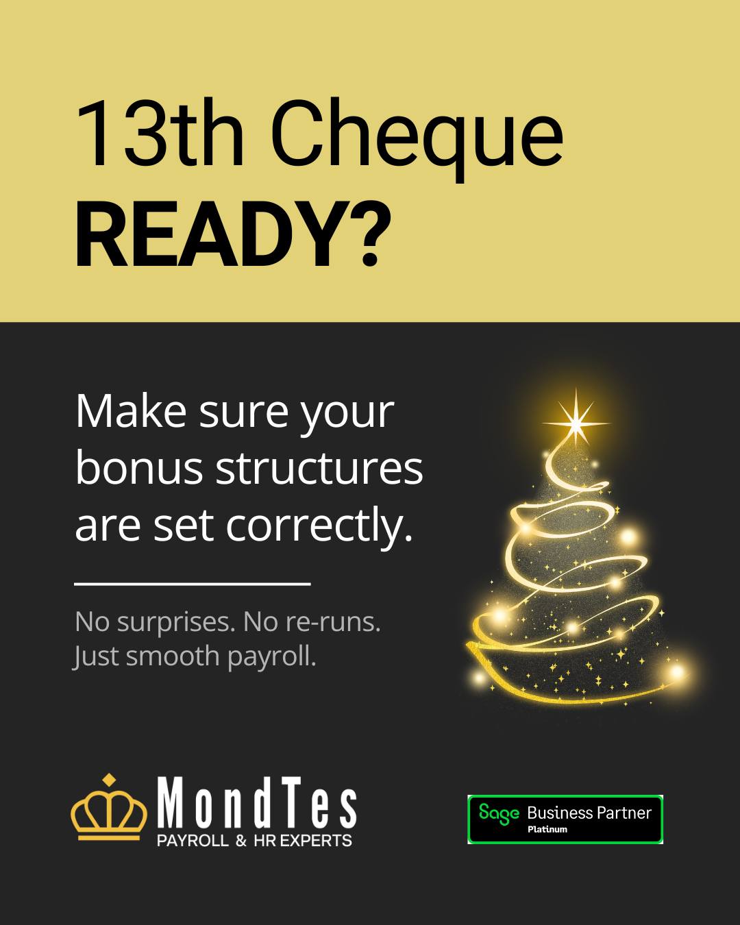 MondTes - 13th Cheque Ready? 💰 Make sure your bonus... | Facebook
