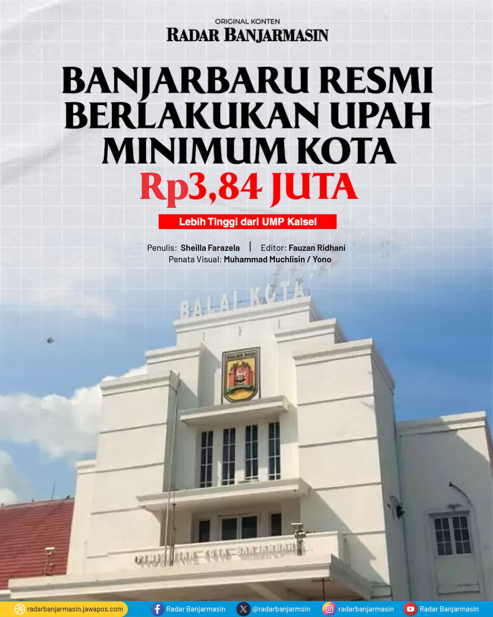 Kota Banjarbaru resmi memasuki babak... - Radar Banjarmasin | Facebook
