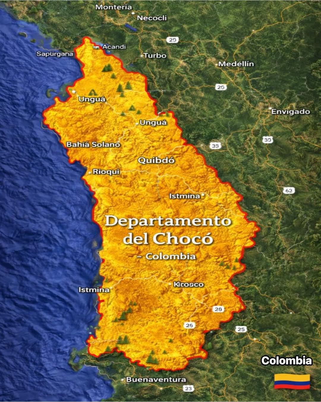 😍 Datos asombrosos del Chocó –... - Periódico El Baudoseño | Facebook