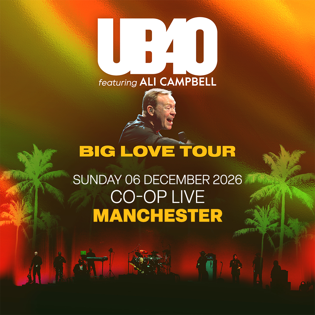Co-op Live - JUST ANNOUNCED: UB40 Featuring Ali Campbell... | Facebook