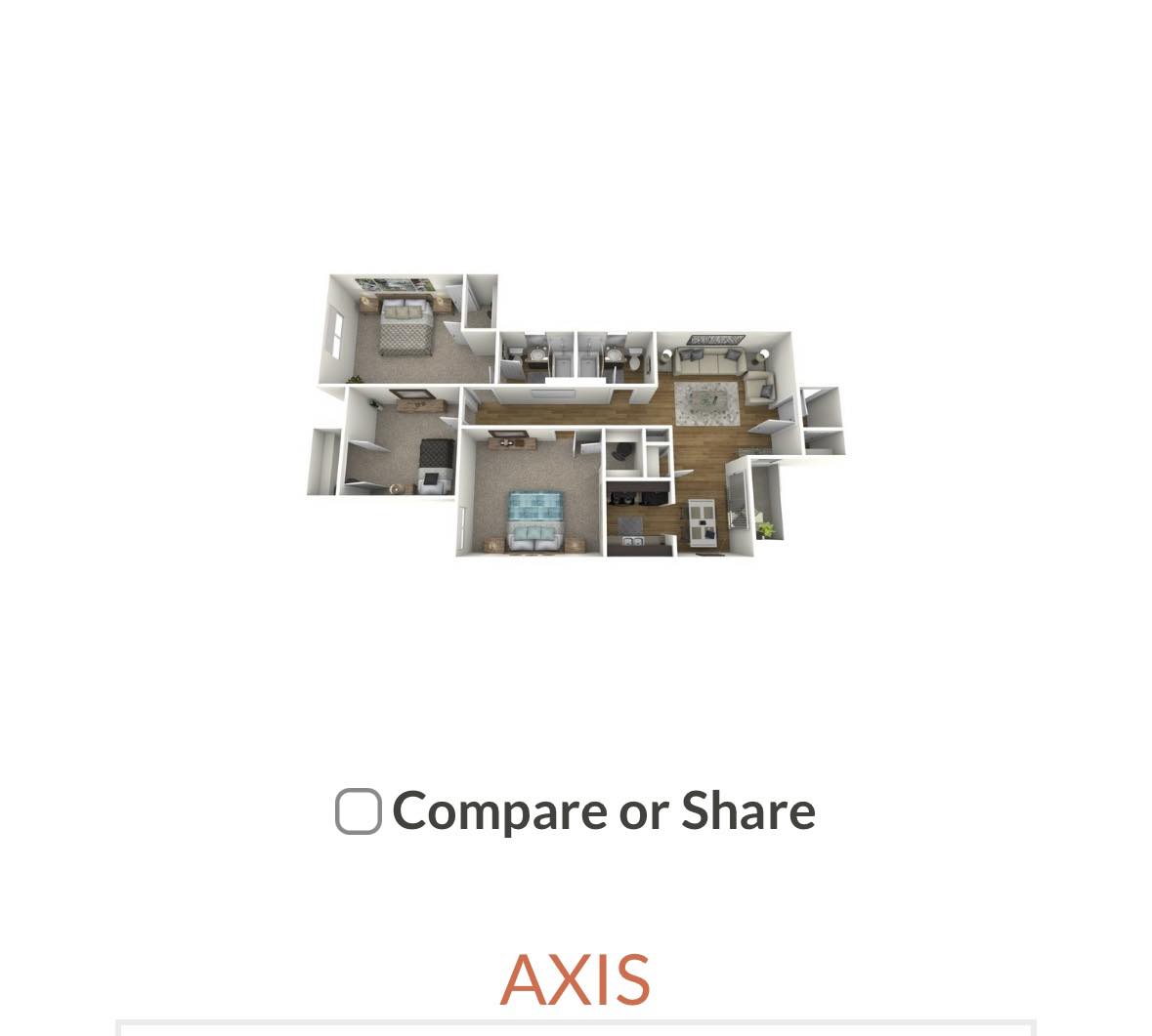 Our Axis (3x2) floor plan... - Residence at Deer Park | Facebook