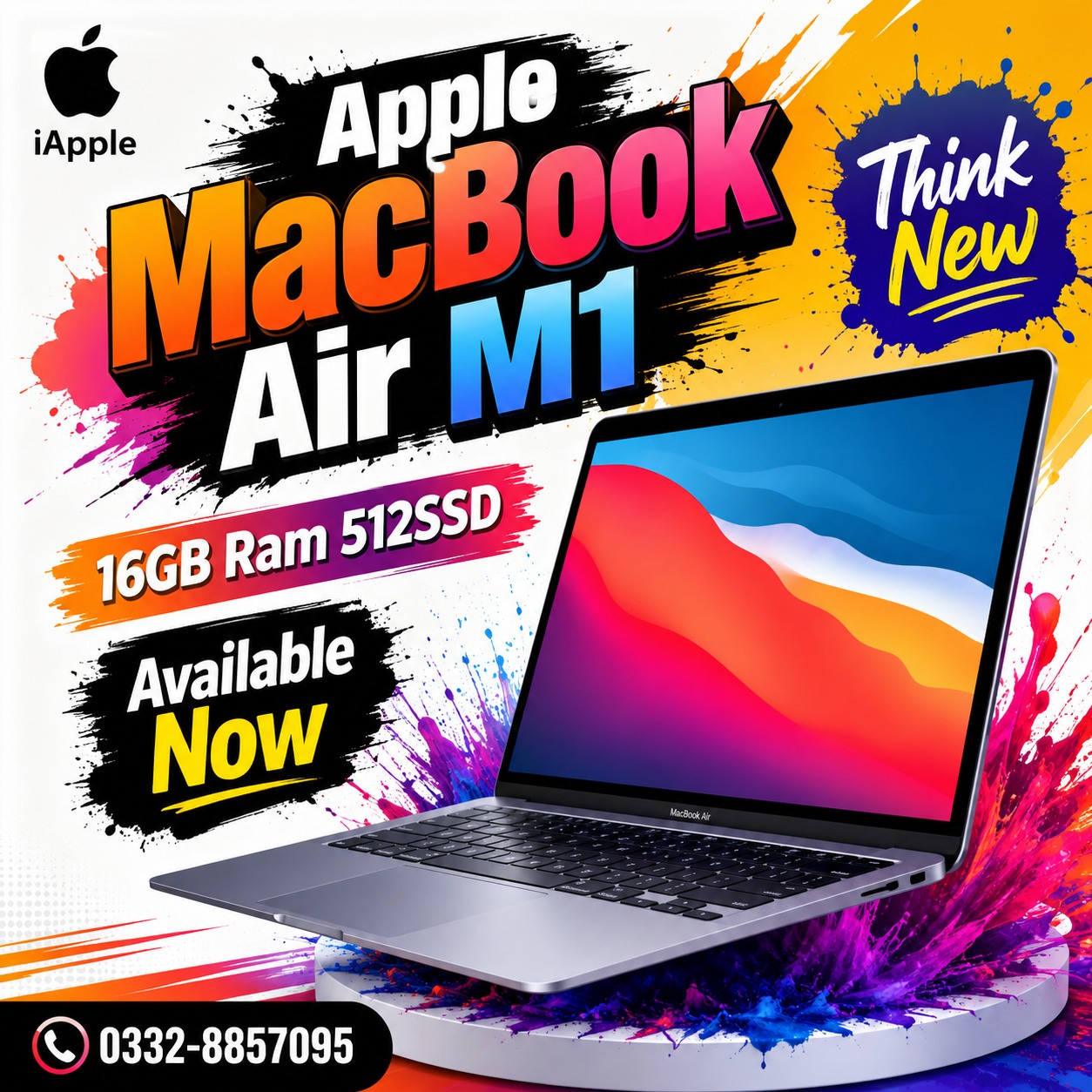 MacBook Air M1 available with 16GB RAM and 512GB SSD