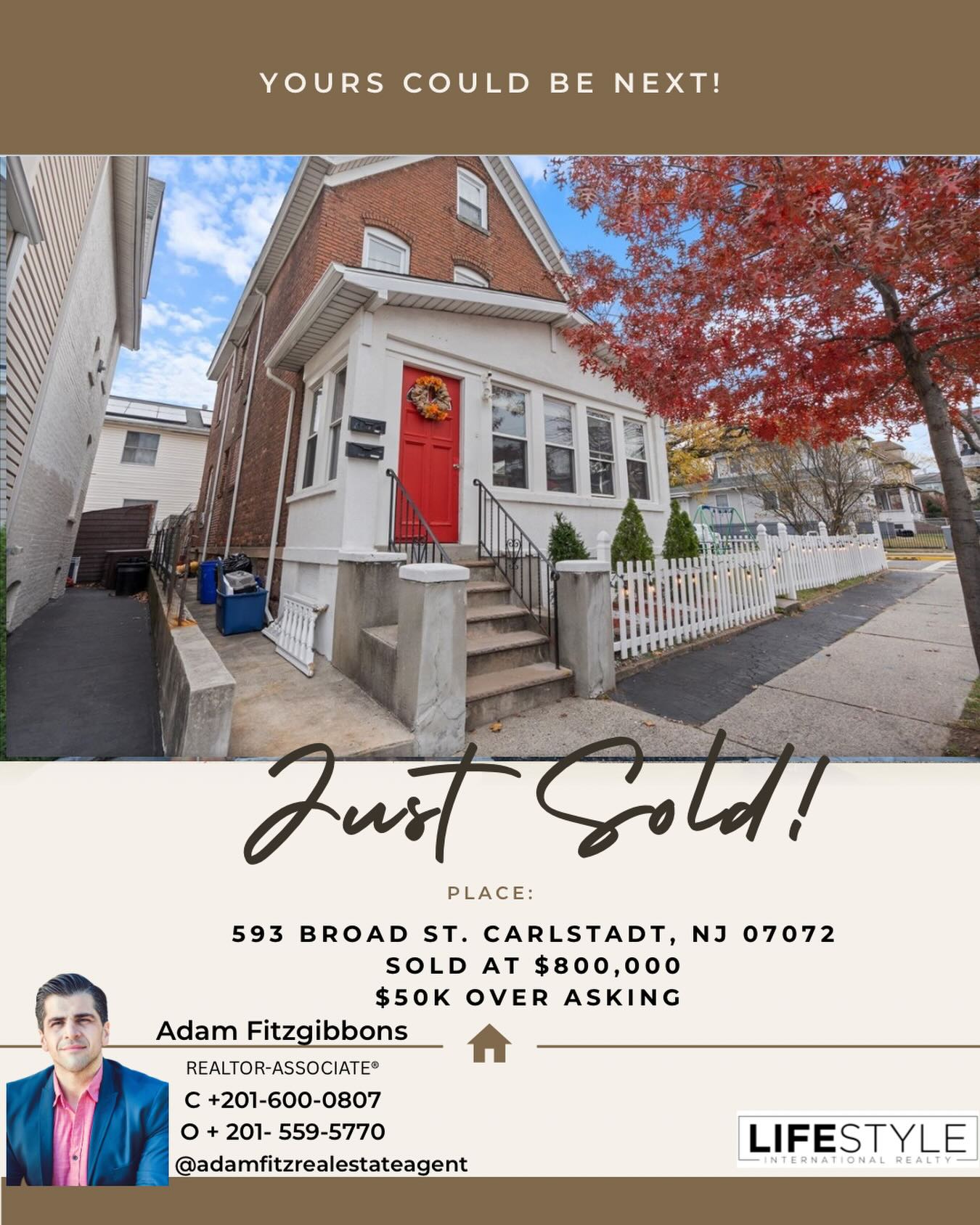 Another successful closing at 593 Broad St, Carlstadt! 🏡✨ Sold